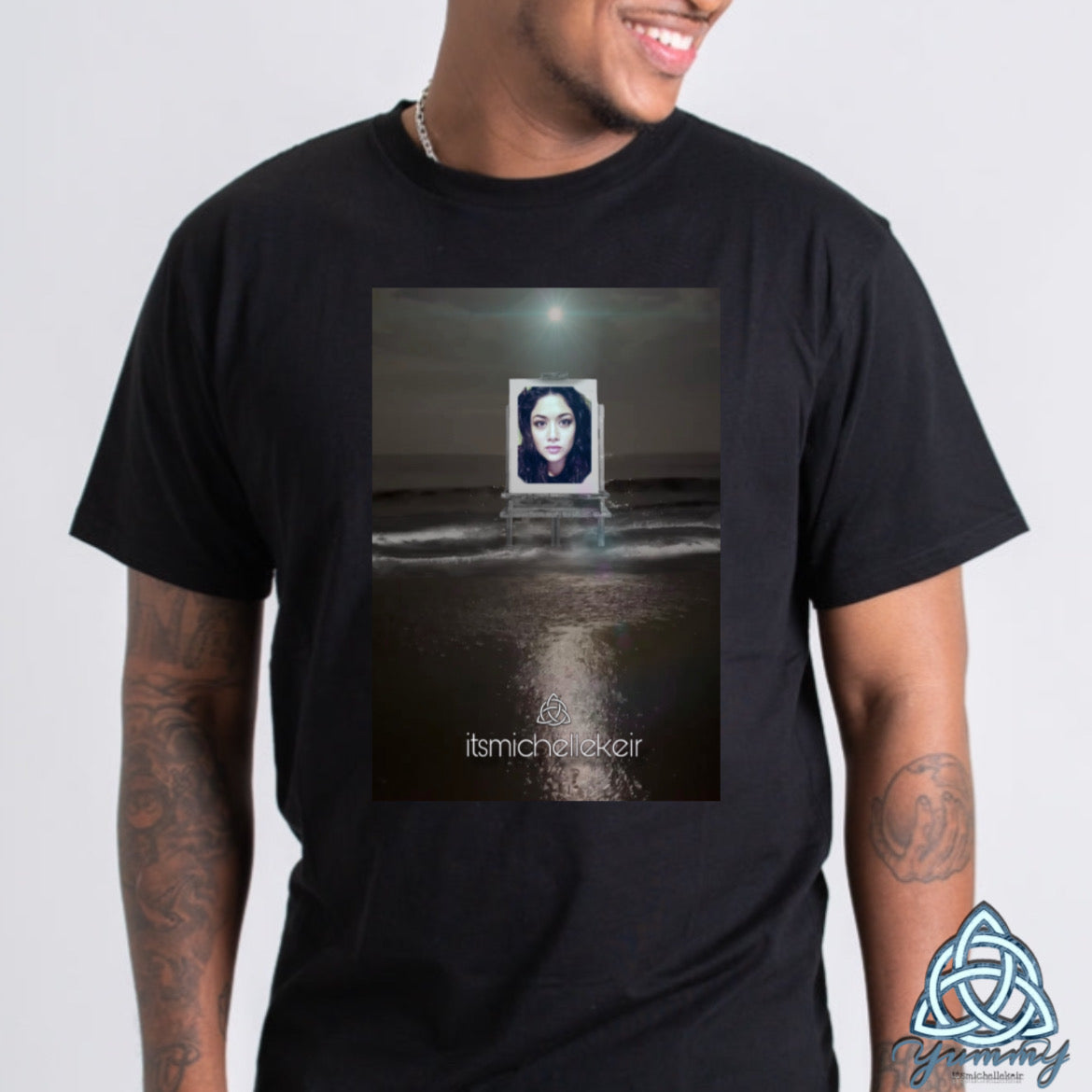 Unisex itsmichellekeir Moon Tee