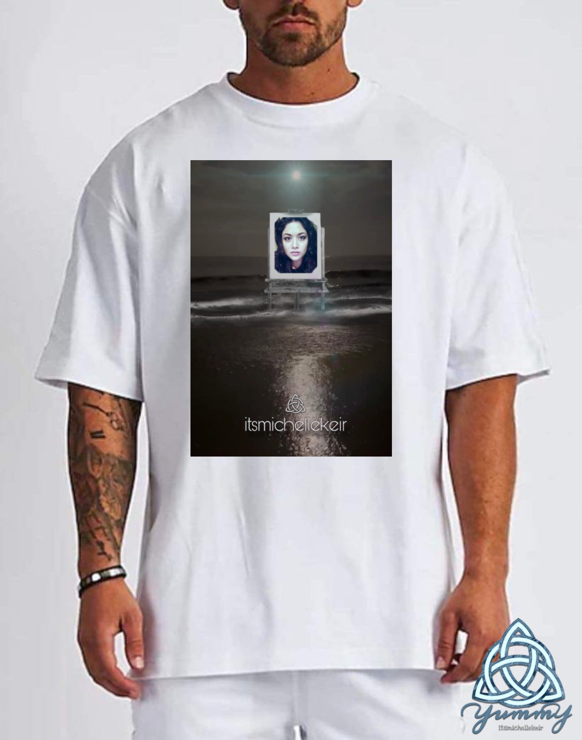 Unisex itsmichellekeir Moon Tee