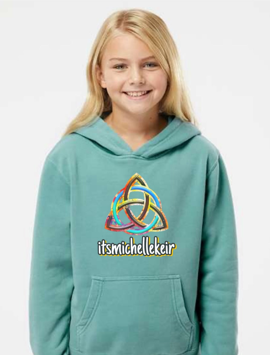 Youth Pastel Teal Hoodie CL