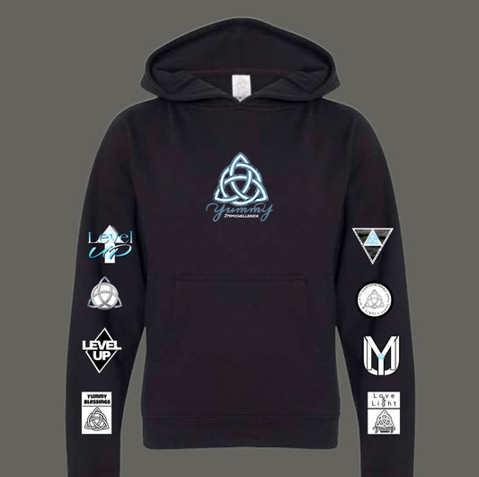 Triquetra Yummy Patch Sleeve Hoodie